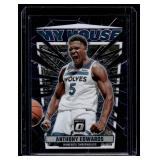 Anthony Edwards   2024 Donruss Optic My House Prizm #9 Minnesota Timberwolves Basketball Card