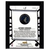 Anthony Edwards   2024 Donruss Optic My House Prizm #9 Minnesota Timberwolves Basketball Card