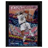 LeBron James   2024 Hoops Anti Gravity Insert Prizm #2 Los Angeles Lakers Basketball Card