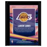 LeBron James   2024 Hoops Anti Gravity Insert Prizm #2 Los Angeles Lakers Basketball Card