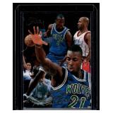 Kevin Garnett RC  1996 Flair #21 Minnesota Timberwolves Basketball Card