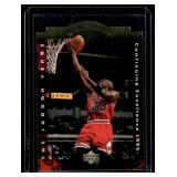 Michael Jordan Die Cut   1996 Upper Deck A Cut Above #16 Chicago Bulls Basketball Card