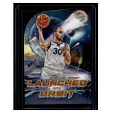 Stephen Curry Die Cut   2023 Topps Chrome Cosmic Launched Into Orbit #LIO-19 Golden State Warriors Basketball Card
