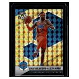 Shai Gilgeous-Alexander   2020 Panini Mosaic Prizm #103 Oklahoma City Thunder Basketball Card