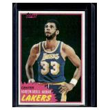 Kareem Abdul-Jabbar   1981 Topps #20 Los Angeles Lakers Basketball Card