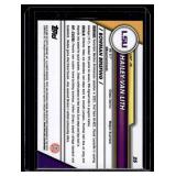 Hailey Van Lith RC  2024 Bowman Chrome University of Iowa Schedule #25  Basketball Card