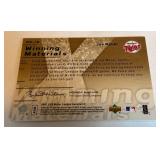 Joe Mauer Relic /199 2007 SPx Winning Materials #WM-JM Numbered 006/199 Minnesota Twins Baseball Card