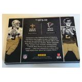 Drew Brees / Matt Ryan /49 Duel Symbols 2015 Black Gold #DTS-10 Numbered 17/39 Football Card