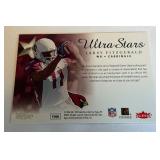 Larry Fitzgerald Game-Used Jersey 2006 Upper Deck Ultra Stars #US-LF Football Card