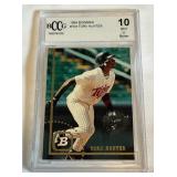 Torii Hunter Graded 10 Gem Mint 1994 Bowman #104 Minnesota Twins Baseball Card