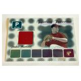 Pedro Martinez Game-Worn Jersey Relic 2004 Topps Fantasy Favorites #FF-PM Baseball Card