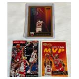 Michael Jordan 3 Card Basketball Lot