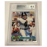 Brett Favre RC Beckett Graded 8.5 NM-MT+ 1991 Stadium Club #94 Rookie Football Card