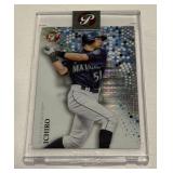 Ichiro Suzuki Pristine Refractor 2022 Topps #179 Encased Baseball Card