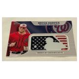 Bryce Harper Independence Day MLB Silhouetted Batter Logo 2017 Topps Baseball #IDML-BH Baseball Card