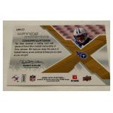 Chris Johnson Relic /149 2008 SPx Winning Materials #WM-CO Numbered 060/149 Football Card