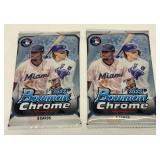 (2) 2022 Bowman Chrome Baseball Card Packs