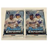 (2) 2022 Bowman Chrome Baseball Card Packs