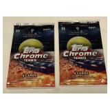(2) 2021 Topps Chrome Tennis Card Packs