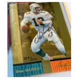 Dan Marino Signed Limited Edition /343 1995 Upper Deck Record Breaking Season Numbered 208/343 On-Card Auto Football Card With UD COA