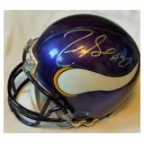 Fred Smoot Signed Minnesota Vikings Riddell Mini Helmet