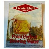 1978 Minnesota Twins Vintage Pocket Schedule With Grain Belt Beer Ad