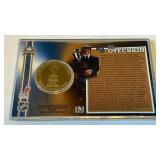 Alexander Ovechkin Limited Edition Bronze Coin 2005-2006 Calder Trophy Winner Hockey