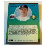Chick Knoblauch Signed RC 1991 Fleer Ultra Prospects #382 On Card Rookie Minnesota Twins Baseball