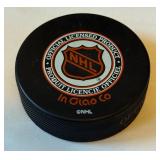 Keith Acton Signed Minnesota North Stars Hockey Puck