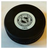 Pat Lafontaine Signed New York Rangers Hockey Puck