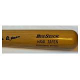 Hank Aaron Signed Baseball Bat With Full JSA Letter of Authentication Rawlings Big Stick Adirondack Pro Model Bat