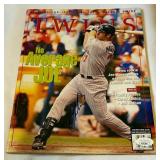 Joe Mauer Signed Twins Magazine with JSA COA - Minnesota Twins Baseball