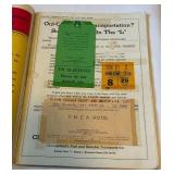 1940 All-Star Football Game With Original Ticket College All-Americans vs. Green Bay Packers at Soldiers