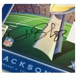Deion Branch Signed Super Bowl XXXIX Official Program with JSA COA