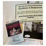 Deion Branch Signed Super Bowl XXXIX Official Program with JSA COA