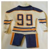 Wayne Gretzky Edisport Mini Edmonton Oilers Hockey Jersey - RARE!