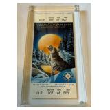 1994 NBA All-Star Game VIP Ticket - Encased Minneapolis, MN Target Center