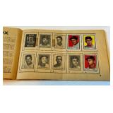 1961 Topps Stamp Album With Stars - Mickey Mantle,  Hank Aaron, Willie Mays, Brooks Robinson,  Yastrzemski,  Kaline, Maris,  Berra,  Ford, Koufax, Drysdale, Spahn, Matthews, Musial