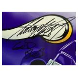 Adrian Peterson Signed Minnesota Vikings Football License Plate Cover