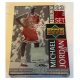 Michael Jordan Factory Sealed 23 Card Uppe Deck Retirement Set Chicago Bulls Basketball