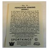 Fergie Jenkins On Card Auto 2018 Sport Kings Gum #31