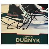 Devan Dubnyk and Ryan Donato Signed Minnesota Wild Hockey Cards