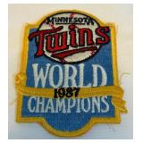 Minnesota Twins 1987 World Series Champions Vintage Patch