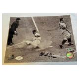 Monte Irvin Signed 8x10" Photo with JSA and MLB COA Baseball