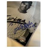 Julio Becquer Signed 8x10" Photo Minnesota Twins Baseball