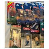 (13) Headline Mini Sports Figures - Football, Baseball, Basketball, and Hockey Stars