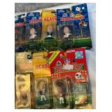 (13) Headline Mini Sports Figures - Football, Baseball, Basketball, and Hockey Stars
