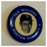 Ted Williams 1969 Mini Vintage Baseball Pin