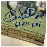 Don Perkins Signed 8x10" Photo Inscribed "61 NFL ROY" With Tri-Star COA