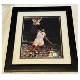 LeBron James NBA Basketball Photo Framed and Matted 15x13"